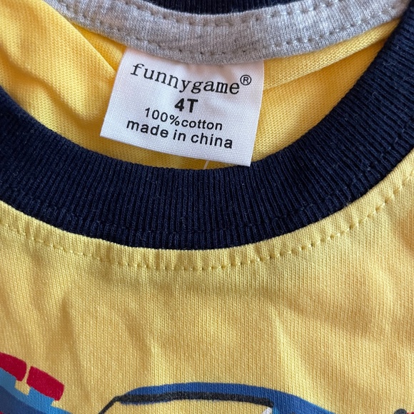 FUNNY GAME T-SHIRT LONG SLEEV - Picture 2 of 4